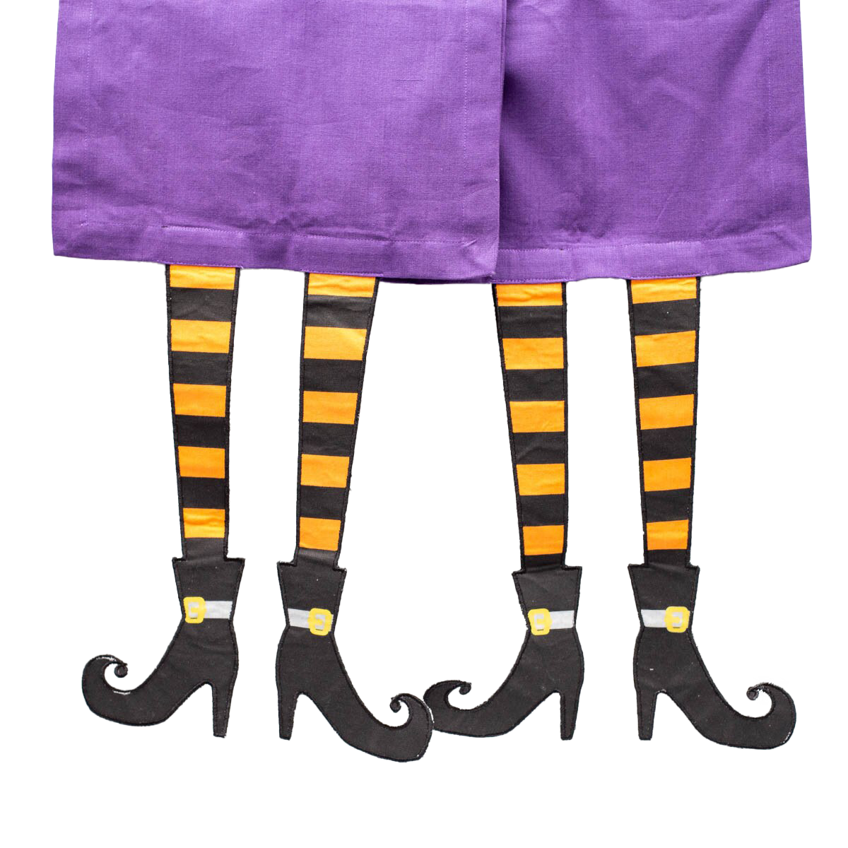 Viv! Christmas Halloween Keukentextiel - Wicked Witch Paarse Tafelloper - katoen