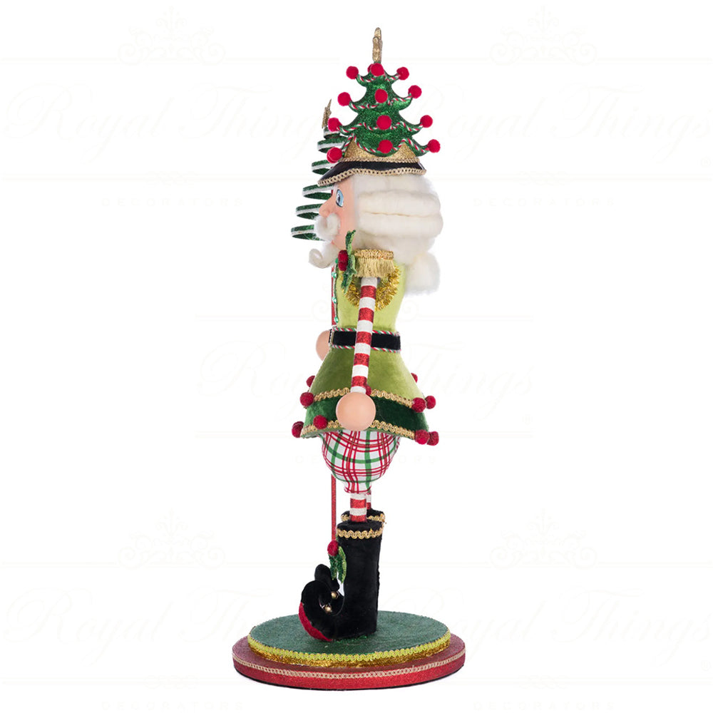 Katherine's Collection Christmas - Village of Holly Woods - Captain Hollis Berry Nutcracker - 52cm
