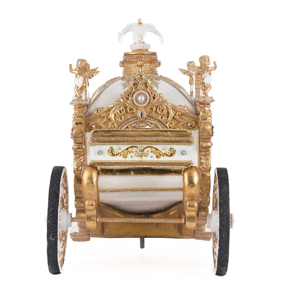 Katherine's Collection Kerst - Bells of Brilliance - Carriage - 51cm