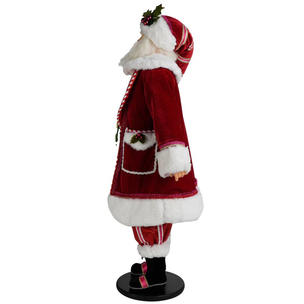 Katherine's Collection Christmas - Merry and Magnificent Christmas - Magnificent Papa Noel Doll - 86cm