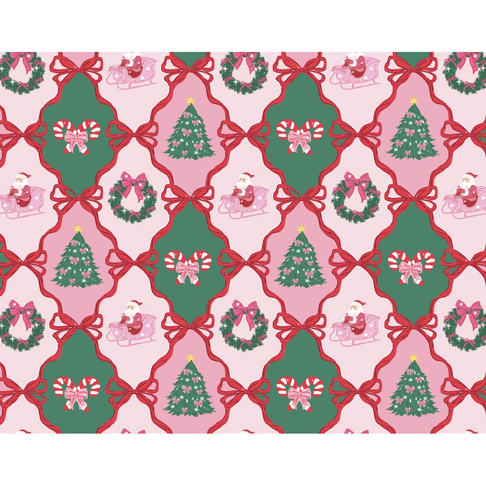 Rock Paper Scissors - Dames Kerst Pyjama Set - Santa's Candy Cane