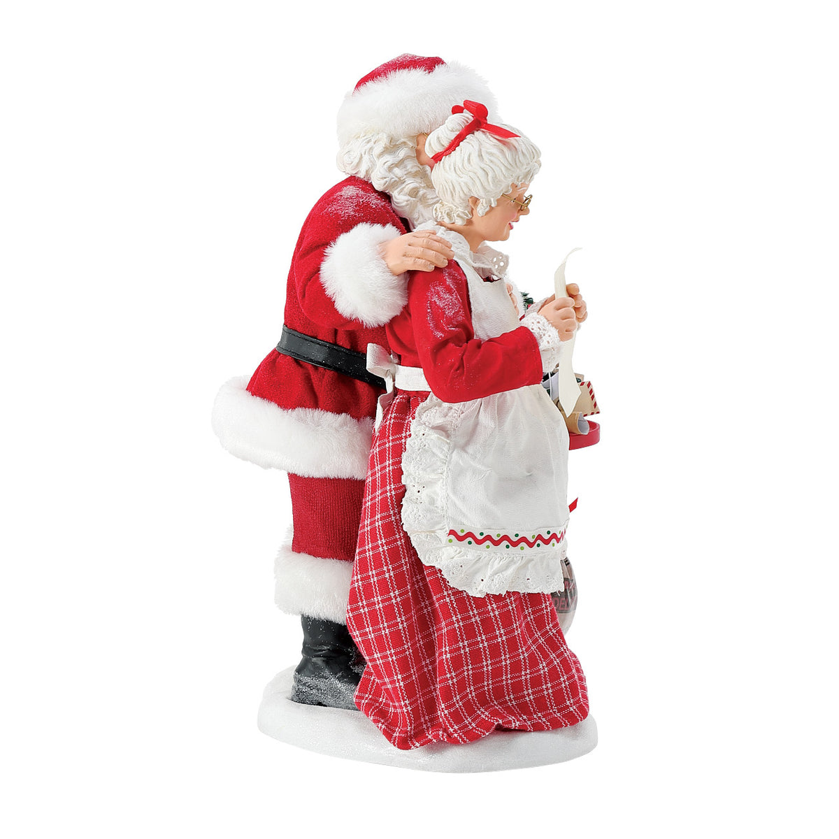 Department 56 Possible Dreams Christmas Figurine - Santa and Mrs. Claus - 27cm | Delivery ± 3 weeks