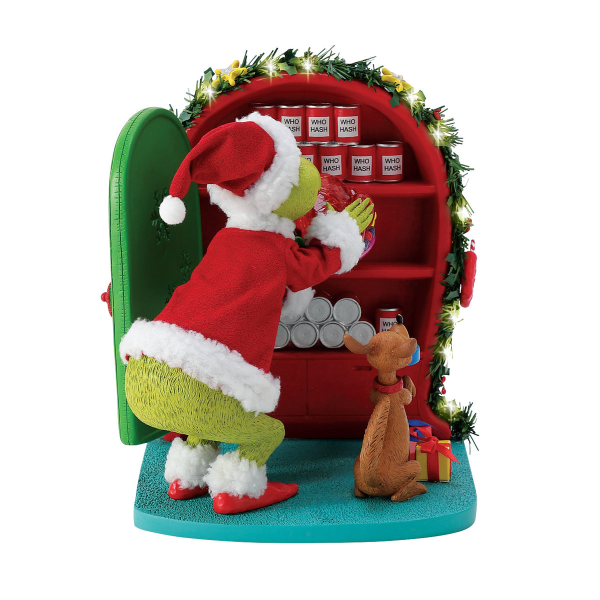Department 56 Possible Dreams The Grinch Christmas Figurine - Christmas Dinner - 25.5cm | Delivery ± 3 weeks