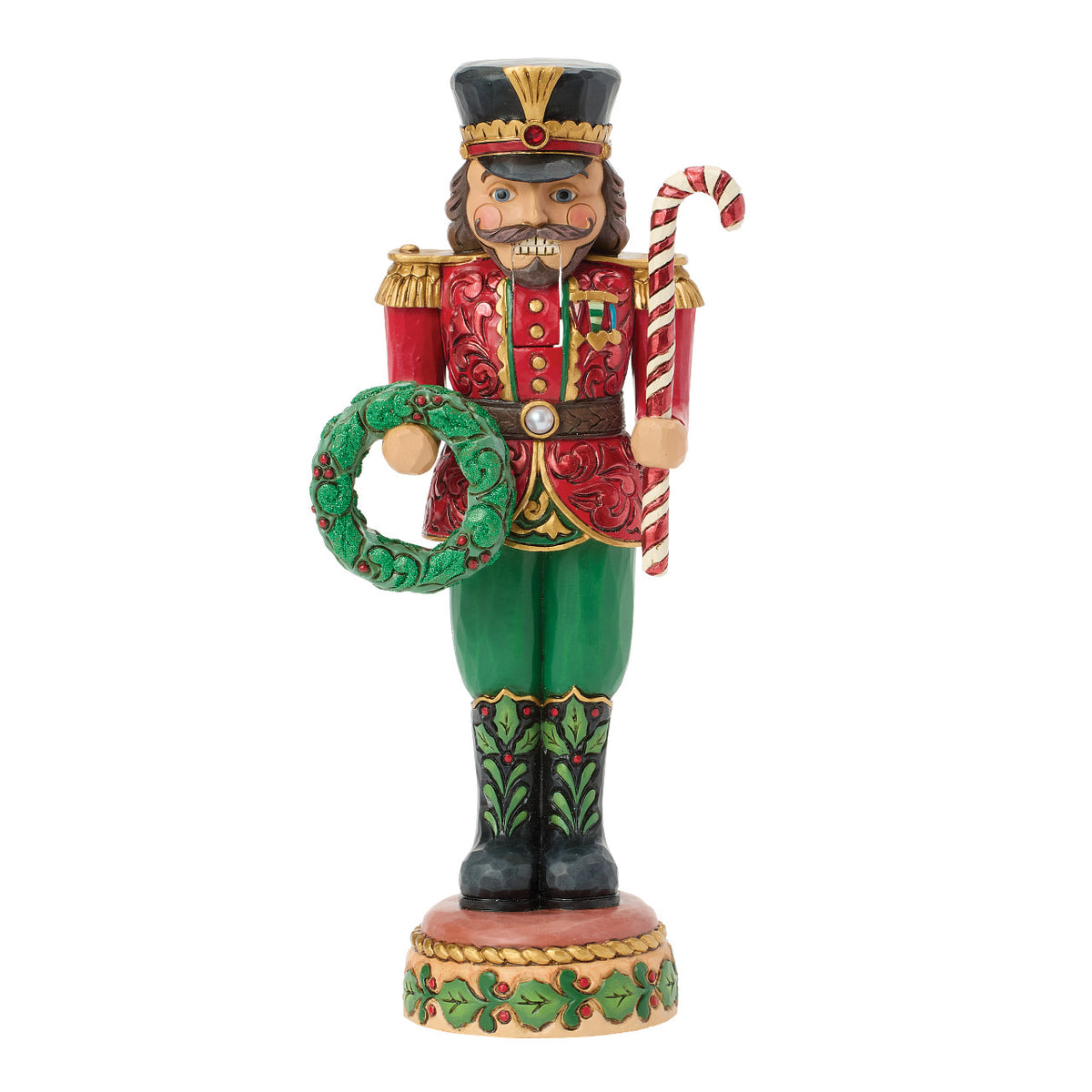 Jim Shore Heartwood Creek Christmas Nutcracker - Traditional Toy Soldier - 20cm | Delivery ± 3 weeks