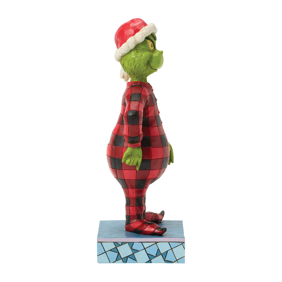Jim Shore The Grinch Christmas Figurine - In Christmas Pyjamas - 17cm | Delivery ± 3 weeks