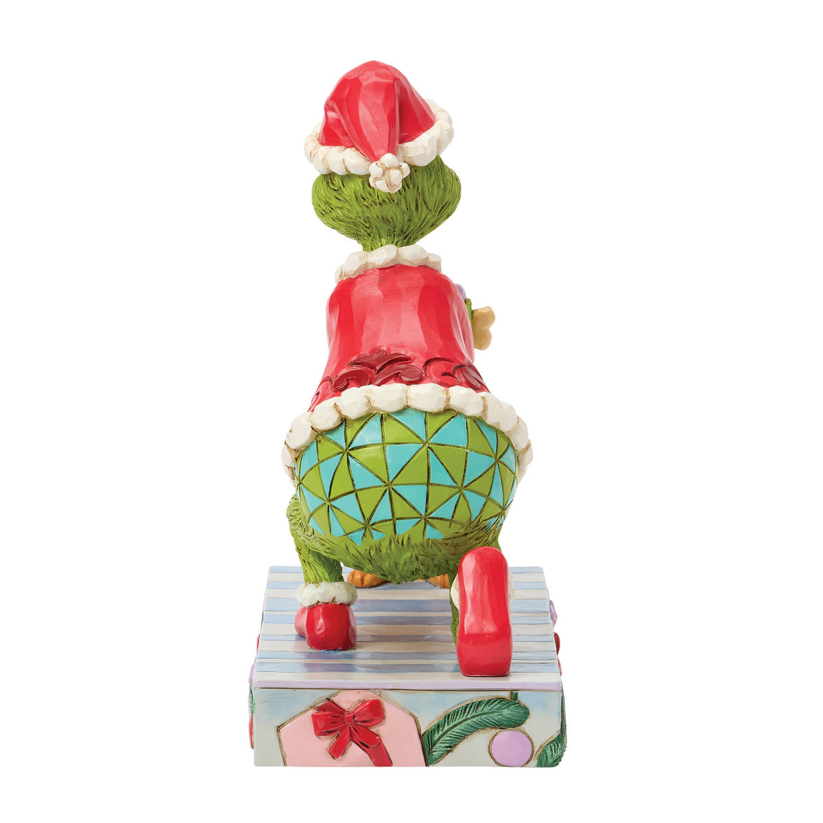 Jim Shore The Grinch Christmas Figurine - With Max & Bone - 16.5cm | Delivery ± 4 weeks