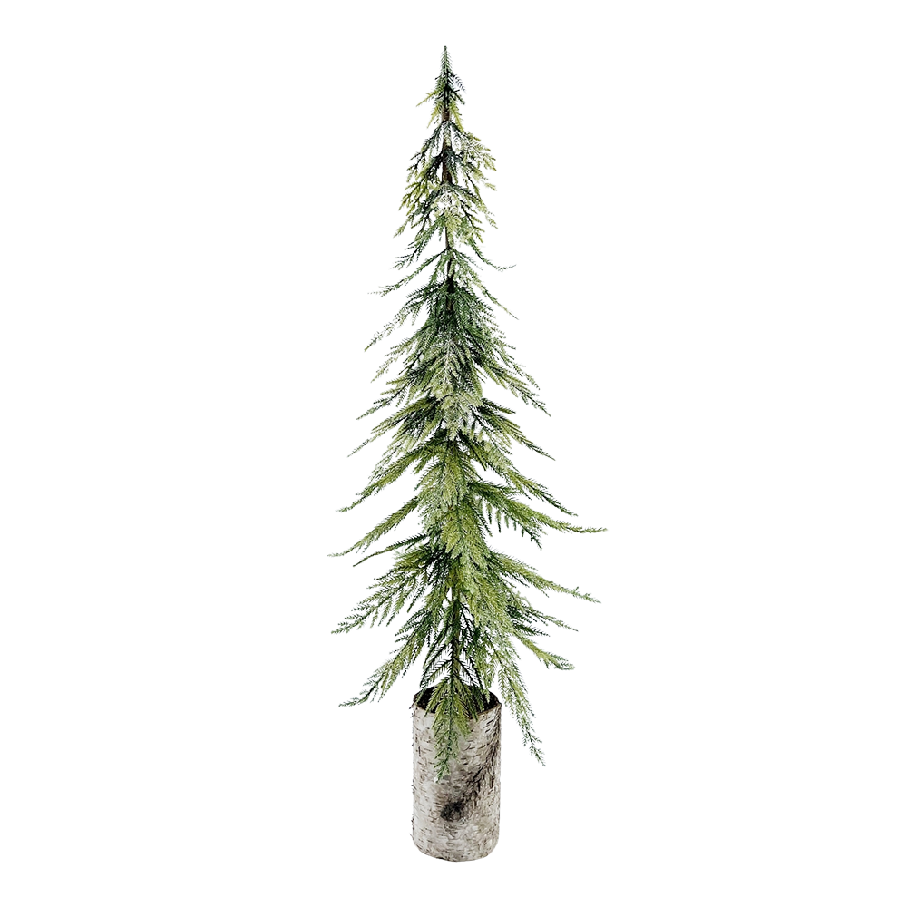 Viv! Christmas Tree - Slim w/ Gold Glitter - Green Gold - 95 cm