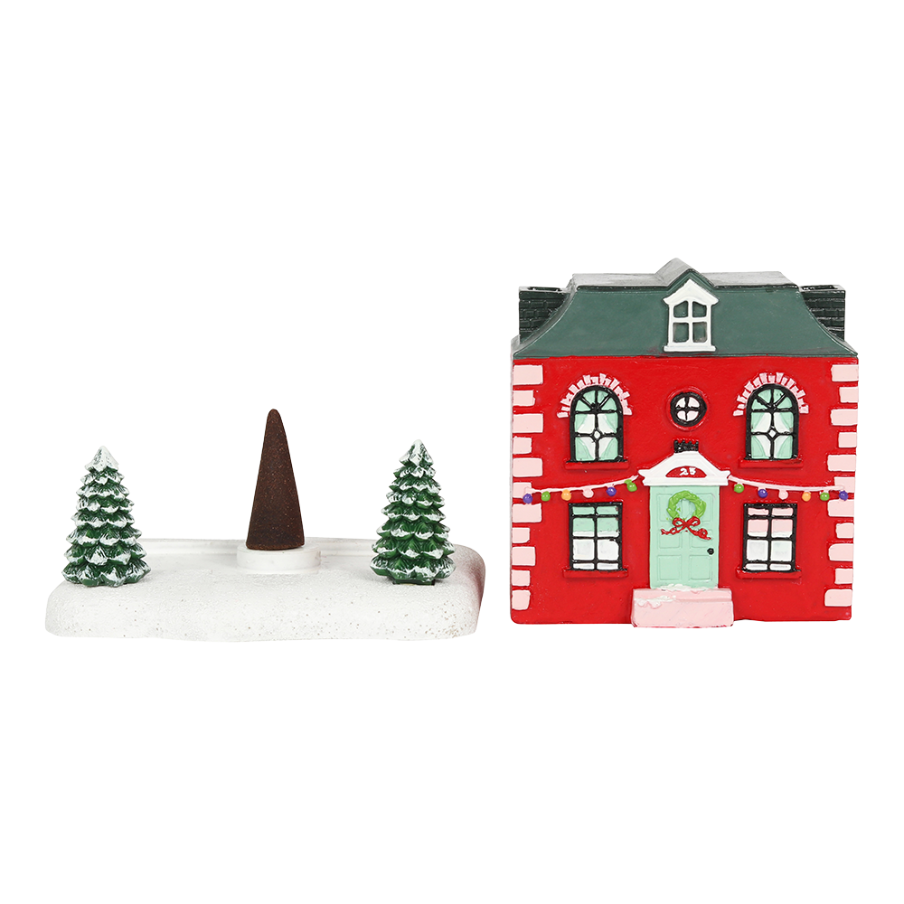 Viv! Christmas Kerst Geurbrander - Wierook Kegel Brander - Kersthuis