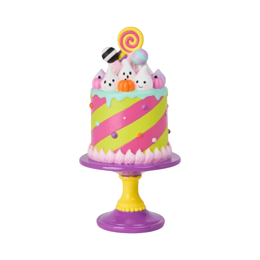 December Diamonds Halloween Decoratie - Taart met Spookjes - 30cm