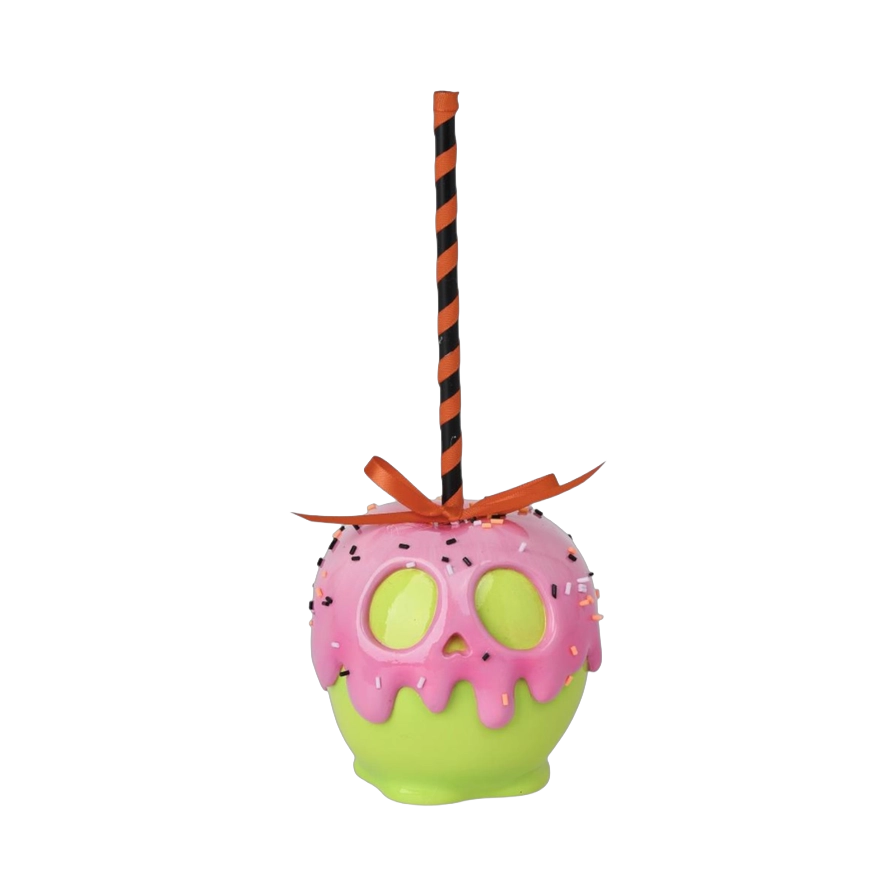 December Diamonds Halloween Decoratie - Groene Snoep Appel - 23cm