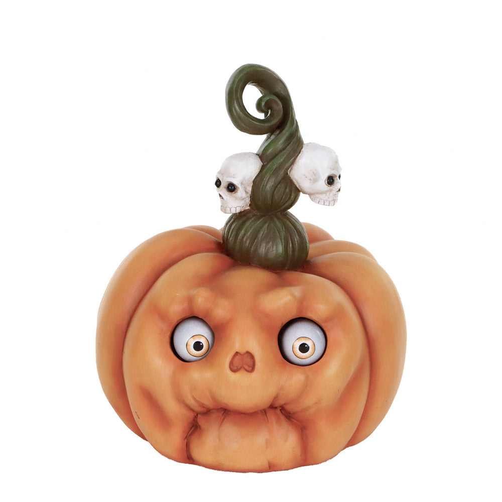 Goodwill M&G Halloween Decoratie Beeld - Mortimer Death Pumpkin Head - 31cm