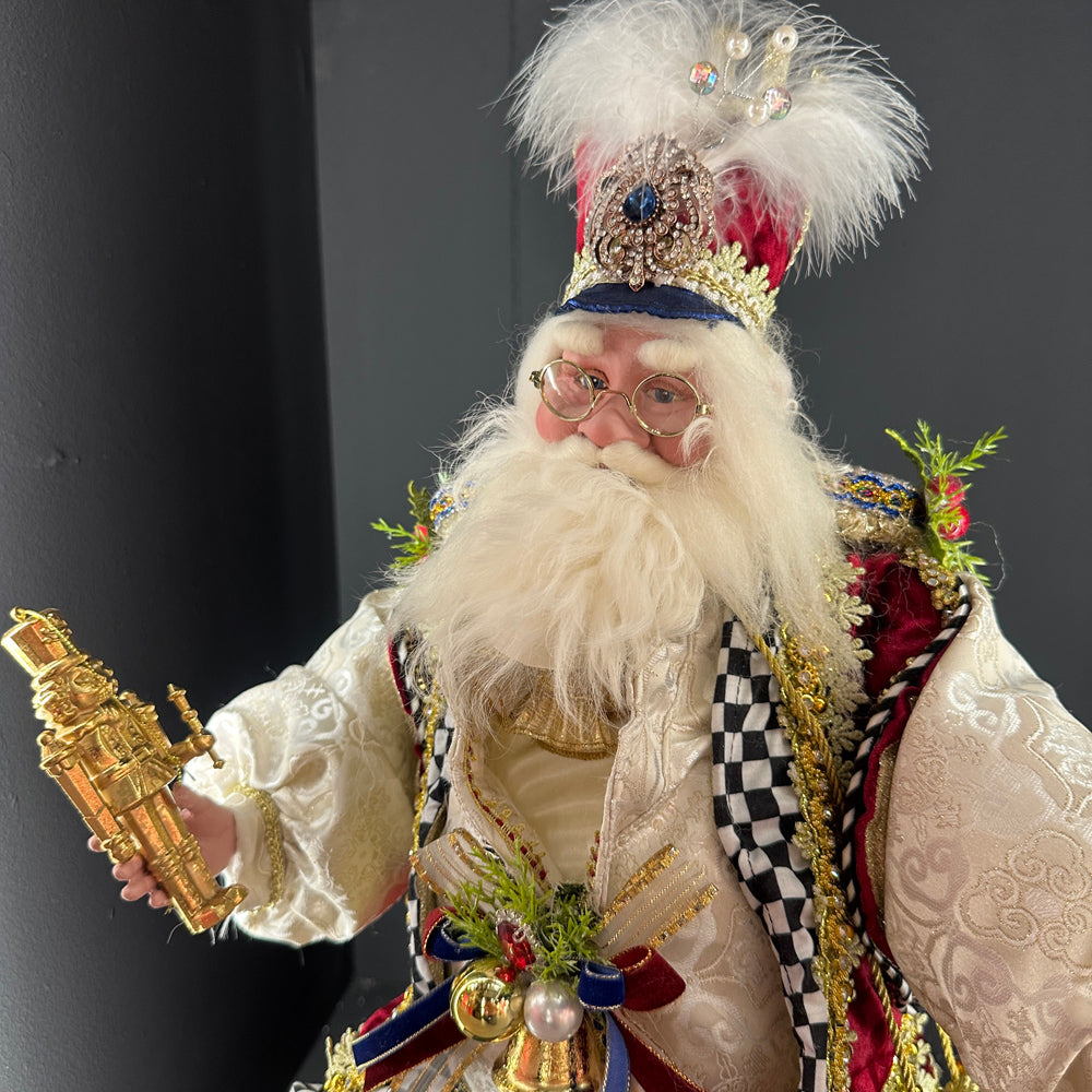 Mark Roberts Christmas Figurine - Nutcracker Santa Doll - 66cm