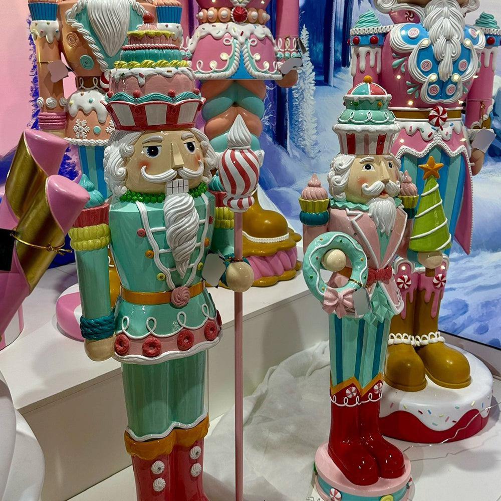 Viv! Christmas Display - XL Nutcracker Cake incl. LED - 119cm