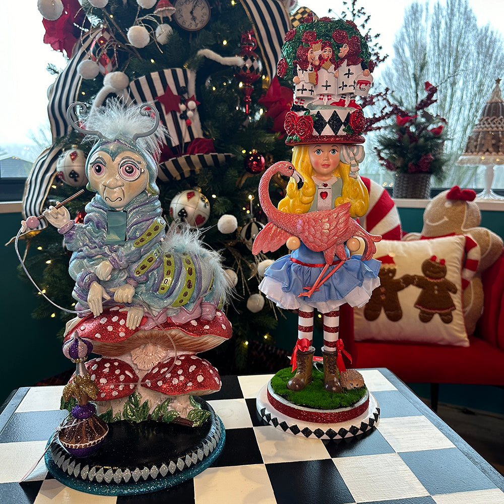 Kurt S. Adler - Hollywood Collection™ Nussknacker - Alice im Wunderland - Raupe - 38cm