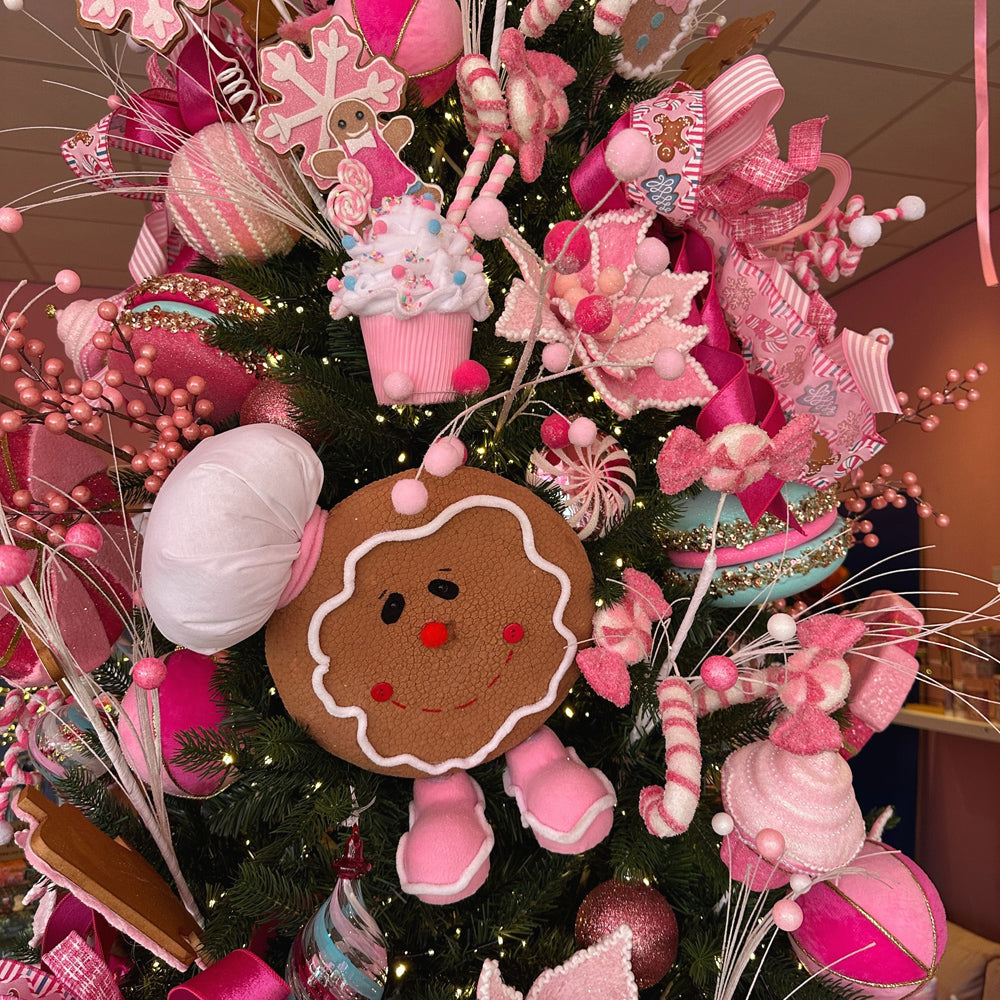 Viv! Christmas Weihnachtsanhänger - Lebkuchen-Cupcake - Pastell - 25 cm