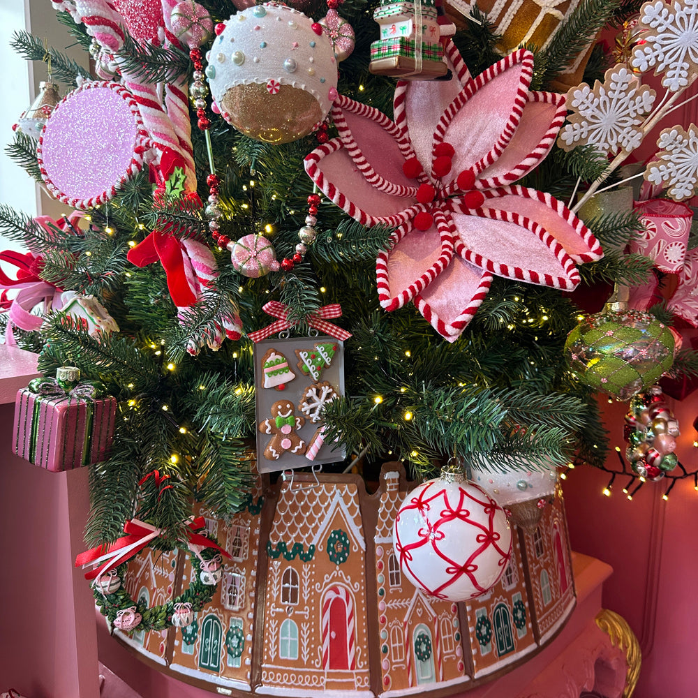Viv! Christmas Weihnachtsanhänger - Geschenke - 3er-Set - Glas - 8 cm