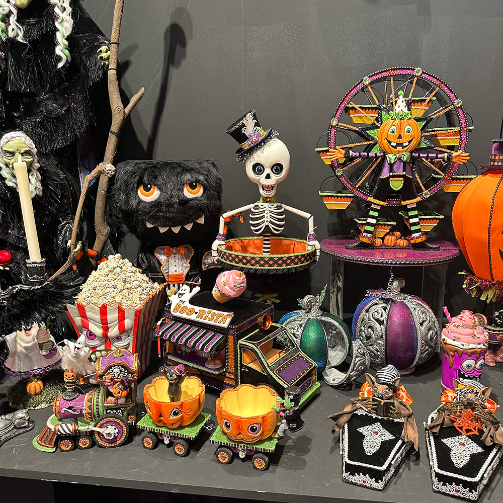 Katherine's Collection Halloween - Ghoulish Gathering - Express Train - 57cm