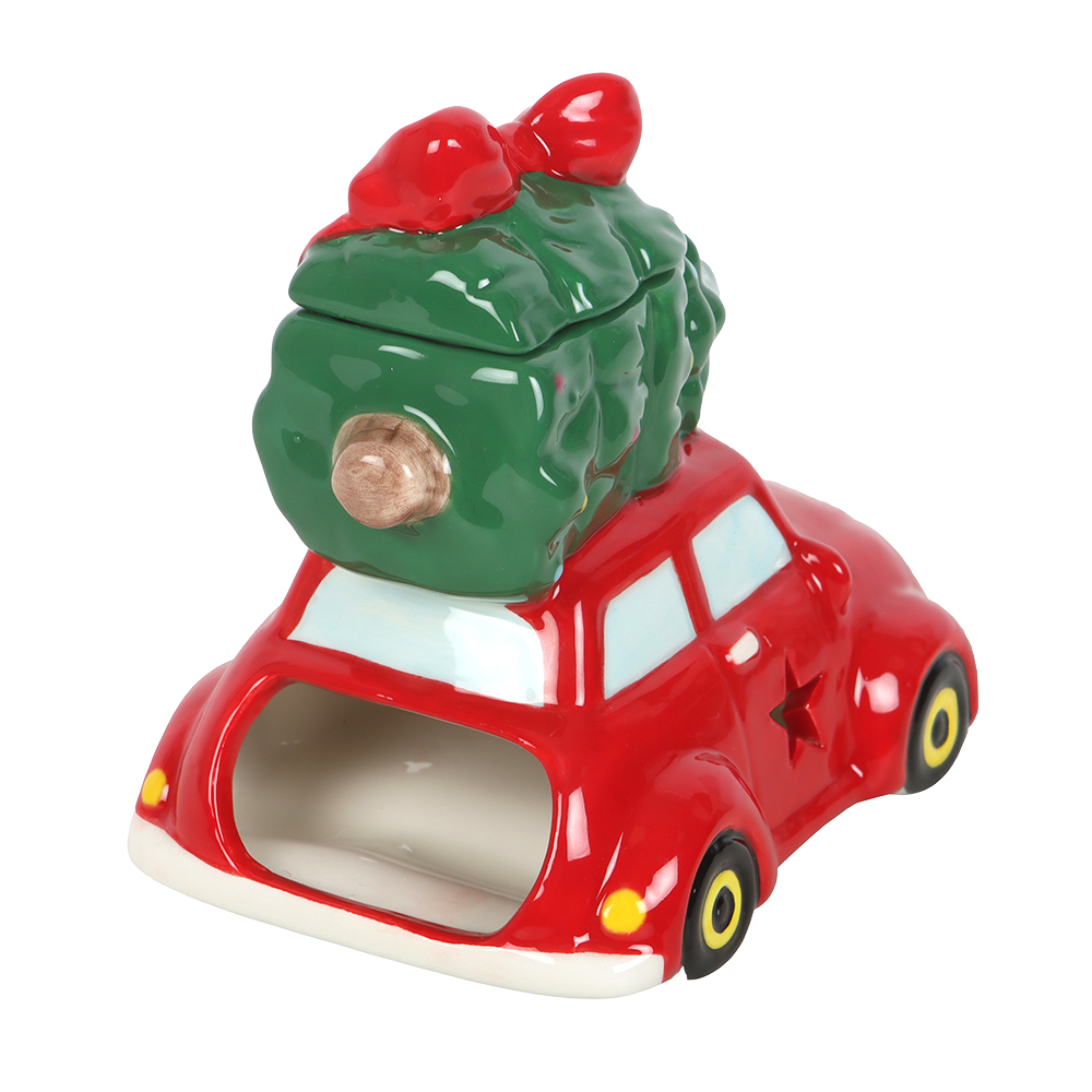 Viv! Christmas Oil Burner - Car with Christmas Tree - Oil & Wax Melt Burner
