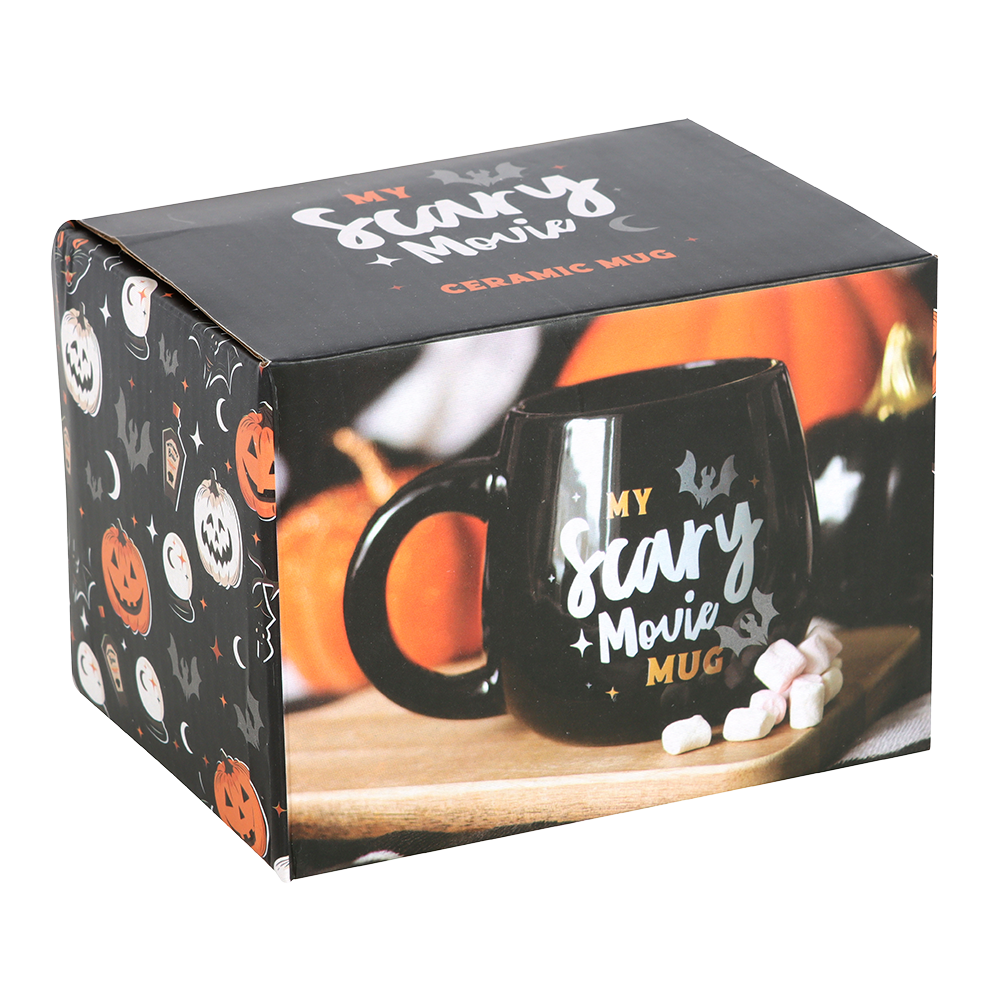 Viv! Christmas Halloween Mok - 'My Scary Movie Mug' - keramiek