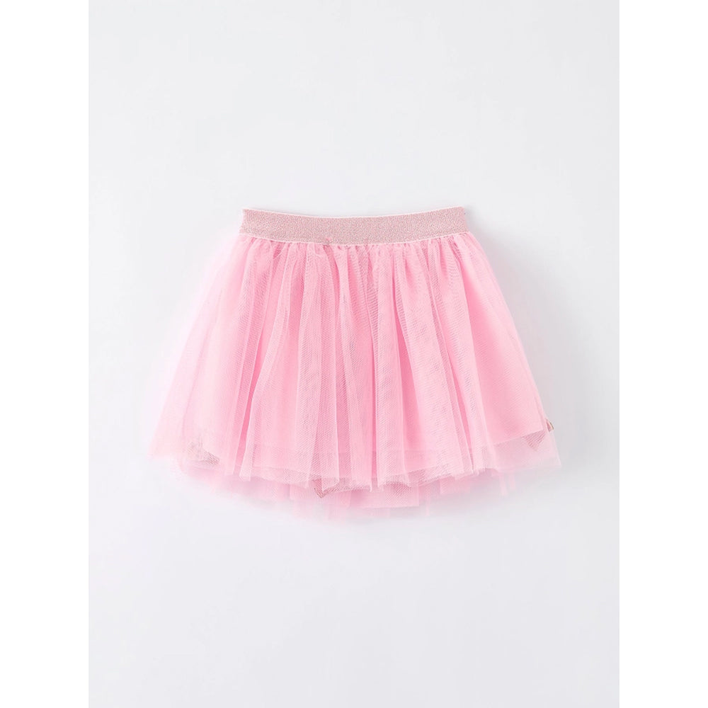 Rylee Faith Designs - Girls' Pink Christmas Tutu Skirt - Gingerbread & Candy