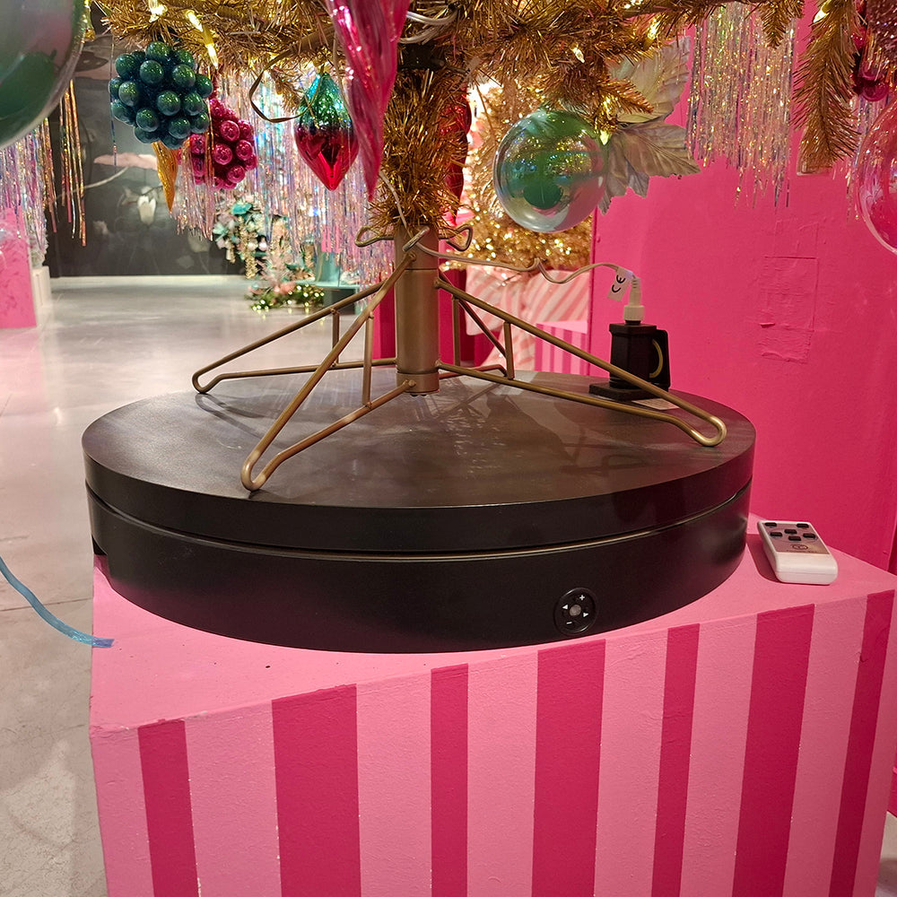 Goodwill M&G Rotating Christmas Tree Display Stand - 60cm - Up to 150kg