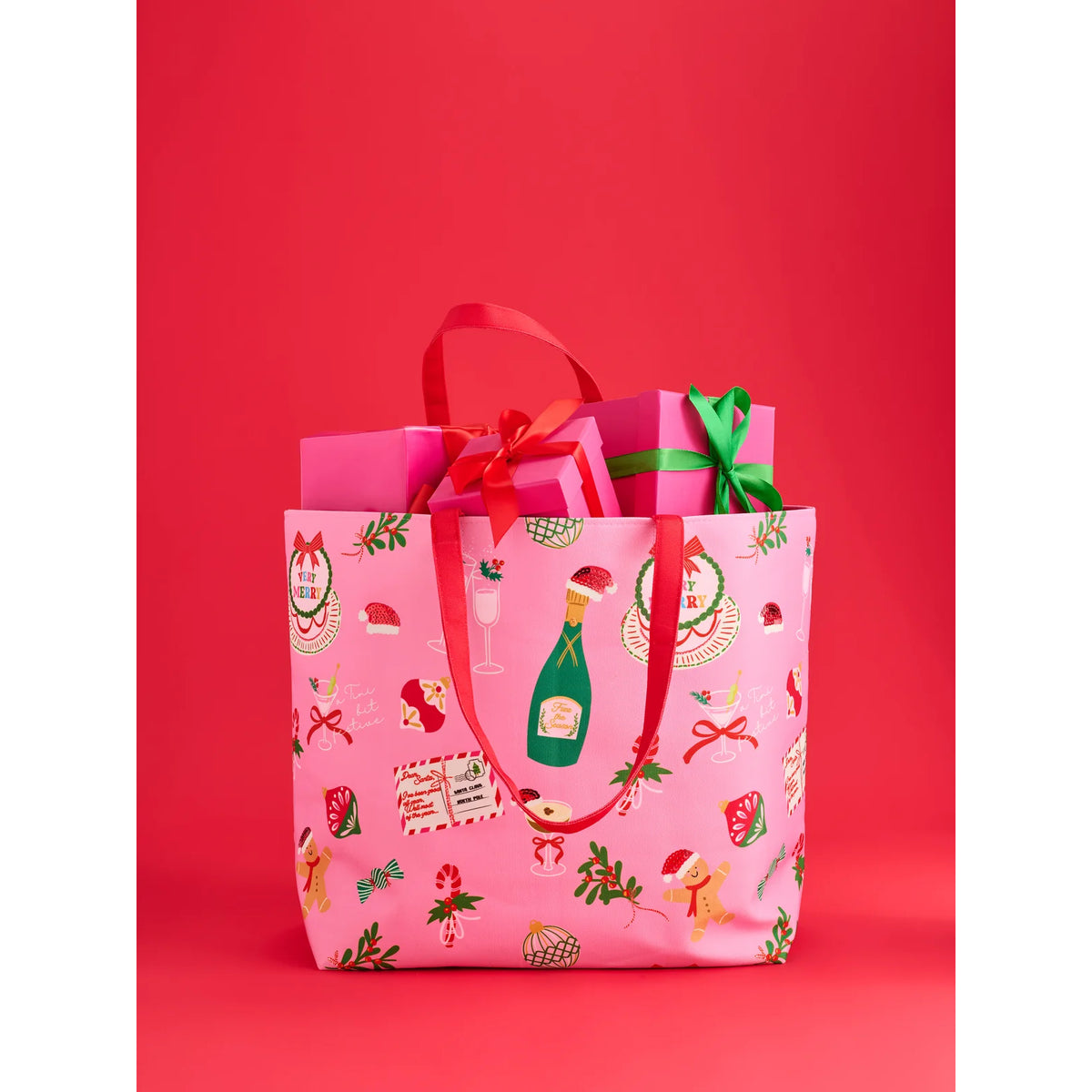 Shiraleah Weihnachtstasche - Celebration Tote Bag