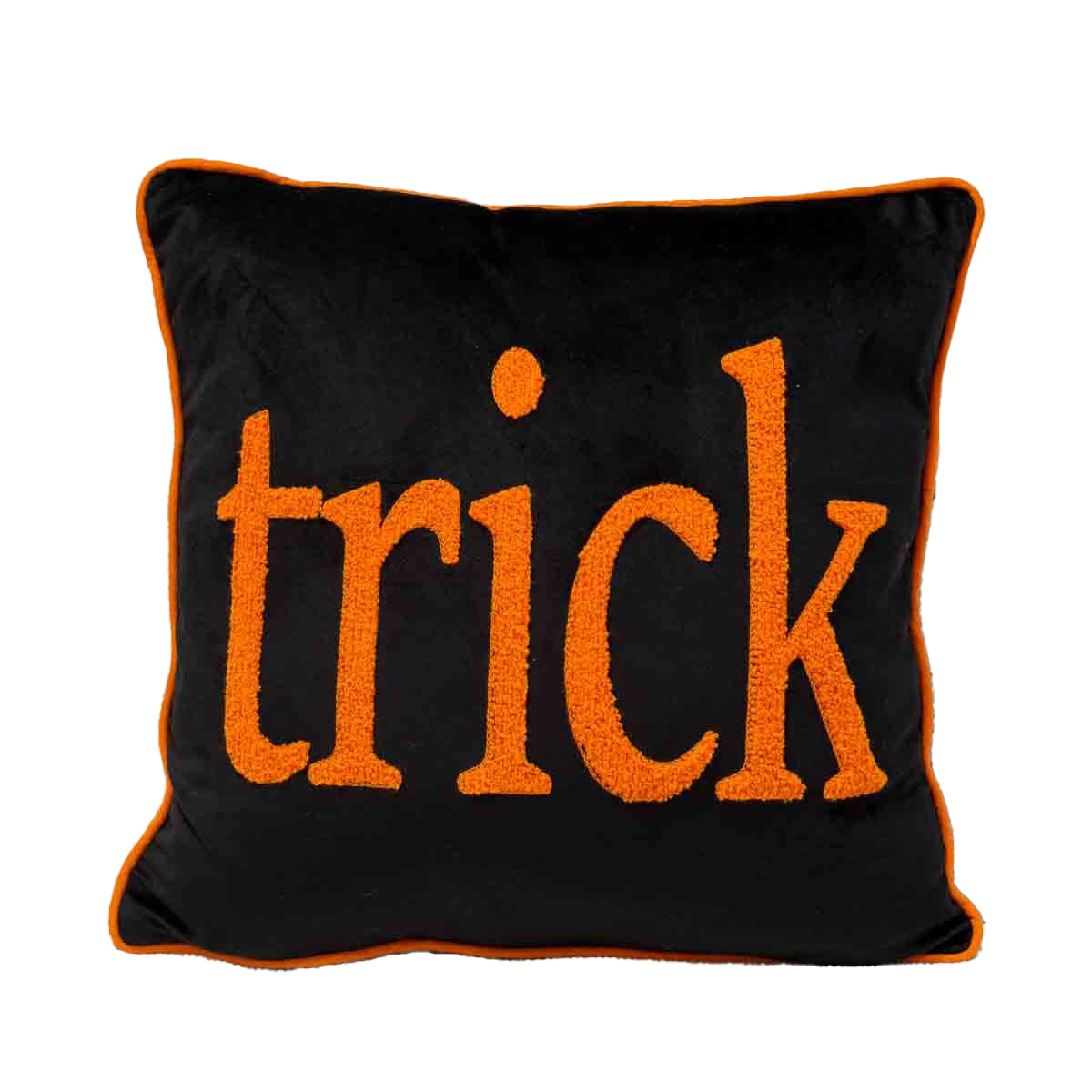 Viv! Christmas Halloween Kussen - Dubbelzijdig met 'Trick or Treat' Tekst - 40x40cm