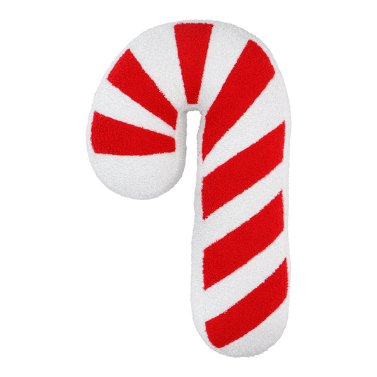 Viv! Christmas Cushion - Candy Cane - white red - 57cm