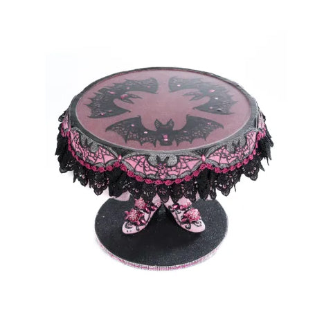 Katherine's Collection Halloween - Pink Panic Possession - Witch Boots Cake Plate Stand - 32cm