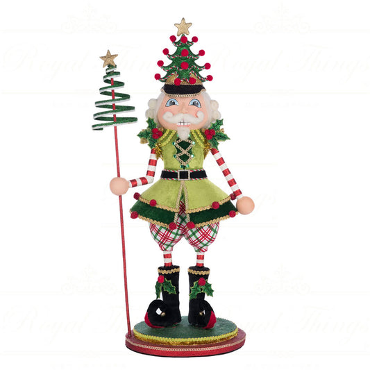 Katherine's Collection Christmas - Village of Holly Woods - Captain Hollis Berry Nutcracker - 52cm