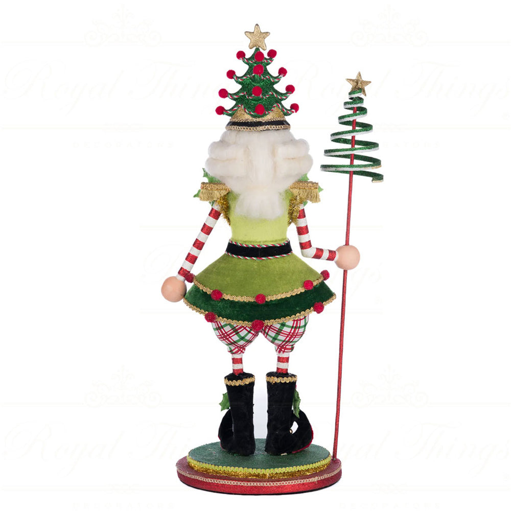Katherine's Collection Kerst - Village of Holly Woods - Captain Hollis Berry Nutcracker - 52cm