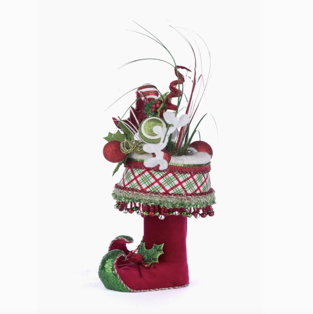 Katherine's Collection Kerst - Village of Holly Woods - Elf Boots Container - 47cm