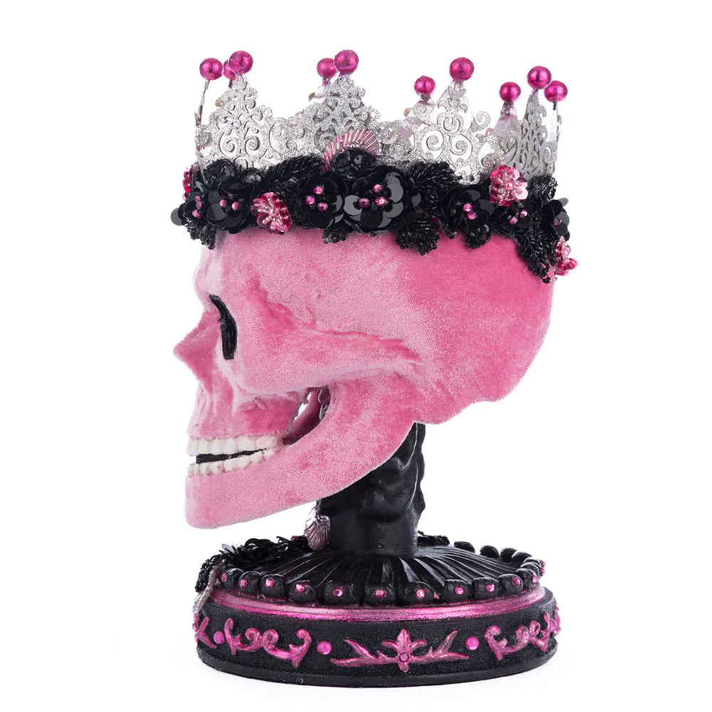 Katherine's Collection Halloween - Pink Panic Possession - Skull Trinket Box - 32cm
