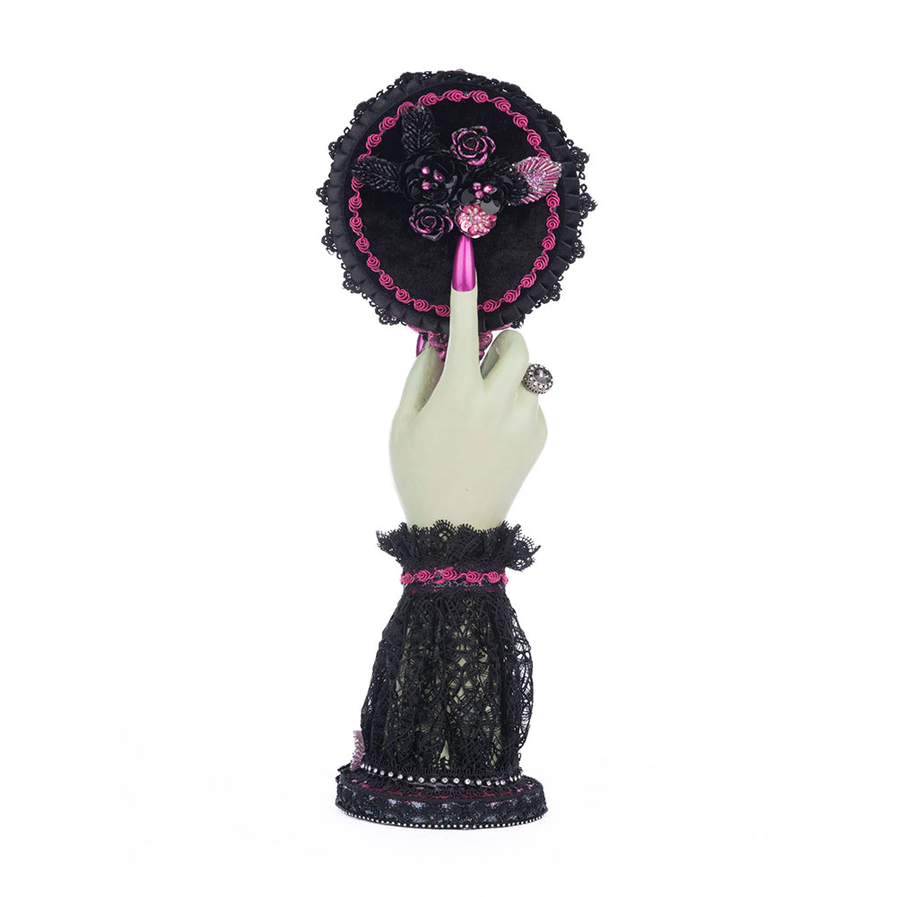 Katherine's Collection Halloween - Pink Panic Possession - Hand Held Mirror - 42cm