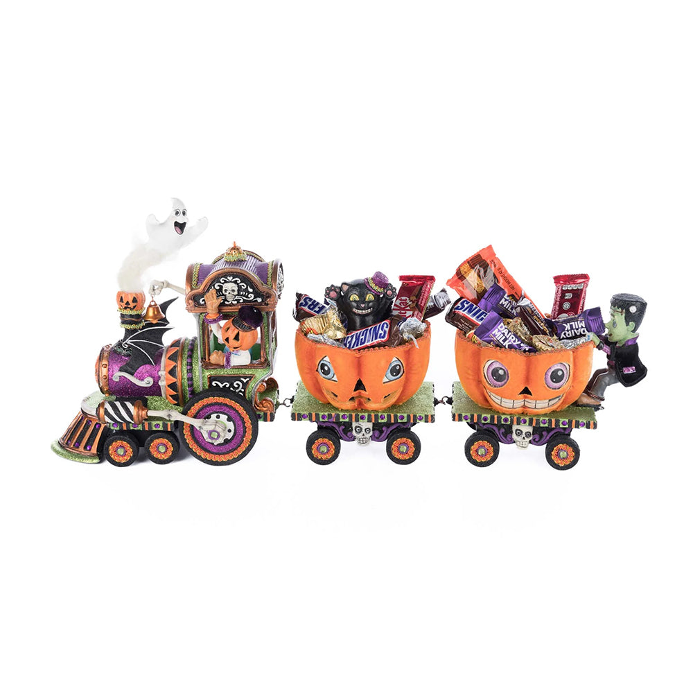 Katherine's Collection Halloween - Ghoulish Gathering - Express Train - 57cm