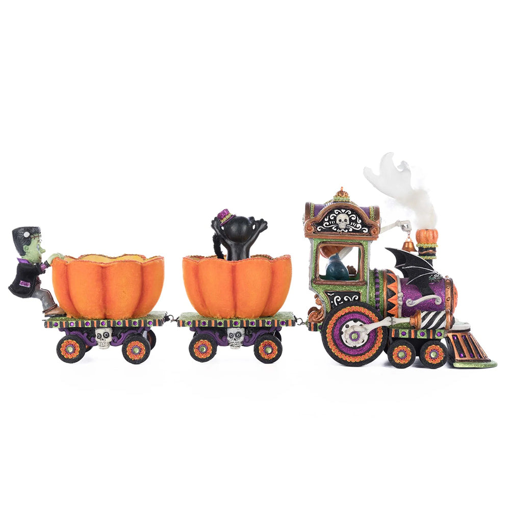 Katherine's Collection Halloween - Ghoulish Gathering - Express Train - 57cm