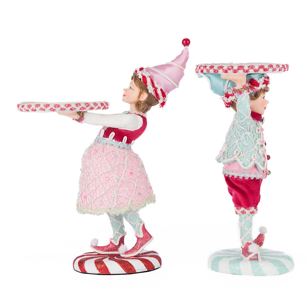 Katherine's Collection Kerst - Sweet Delights - Gumdrop and Cookie - set of 2 - 24cm