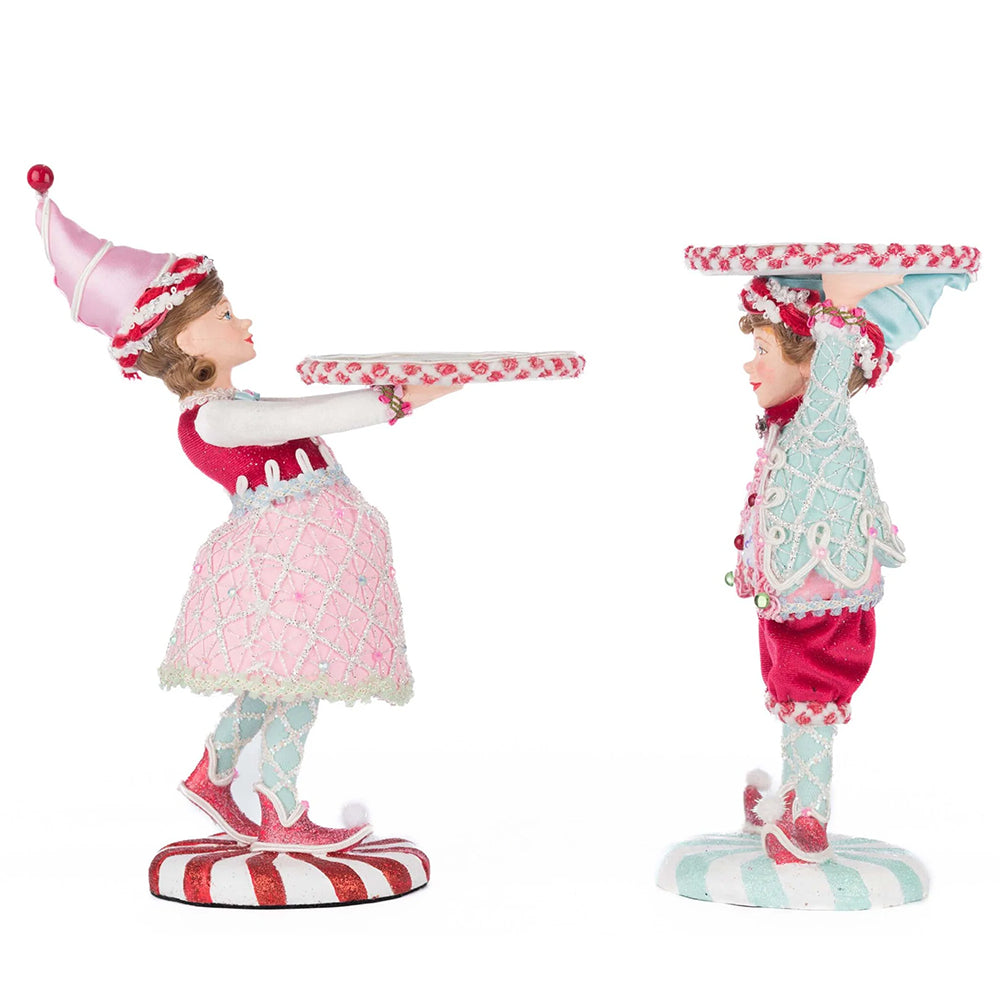 Katherine's Collection Kerst - Sweet Delights - Gumdrop and Cookie - set of 2 - 24cm