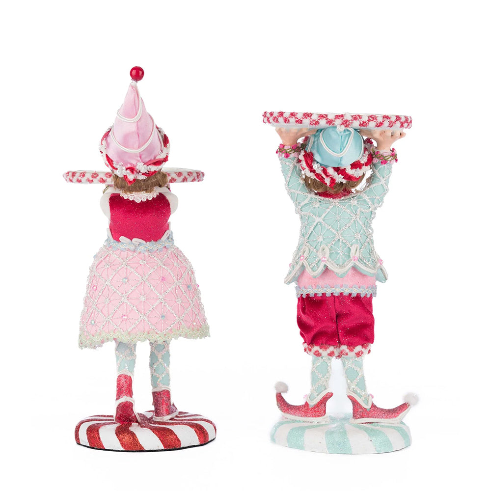 Katherine's Collection Kerst - Sweet Delights - Gumdrop and Cookie - set of 2 - 24cm