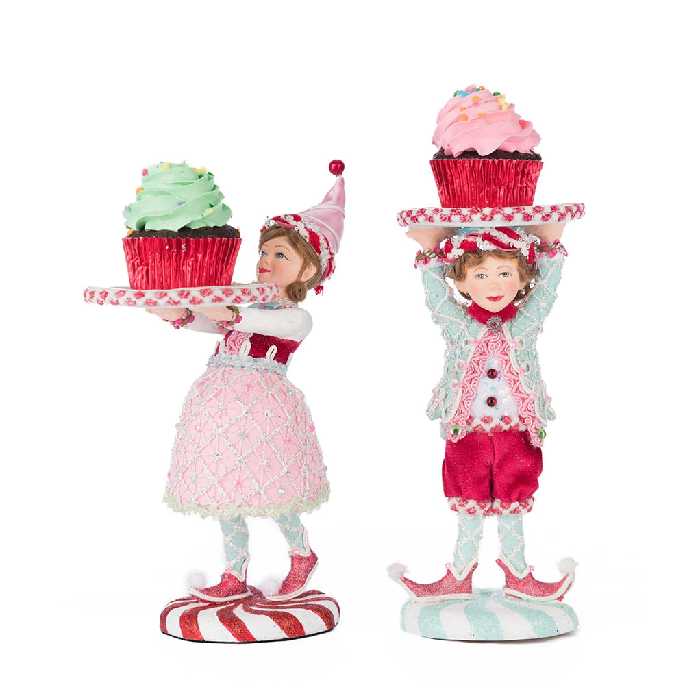 Katherine's Collection Kerst - Sweet Delights - Gumdrop and Cookie - set of 2 - 24cm