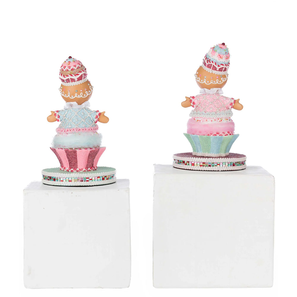 Katherine's Collection Kerst - Sweet Delights - Gingerbread Stocking Holder - set of 2 - 25cm