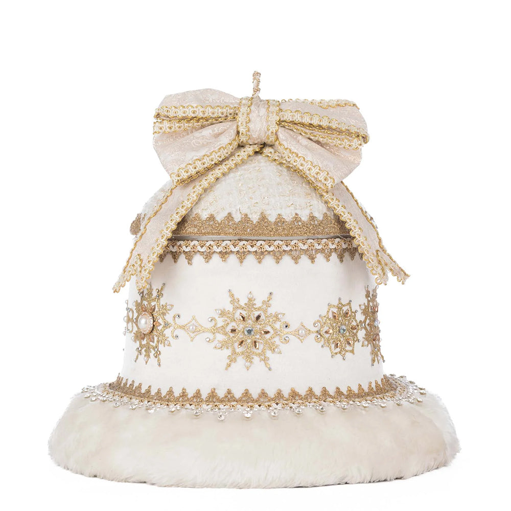 Katherine's Collection Christmas - Bells of Brilliance - Bell Shaped Candy Container - 32cm