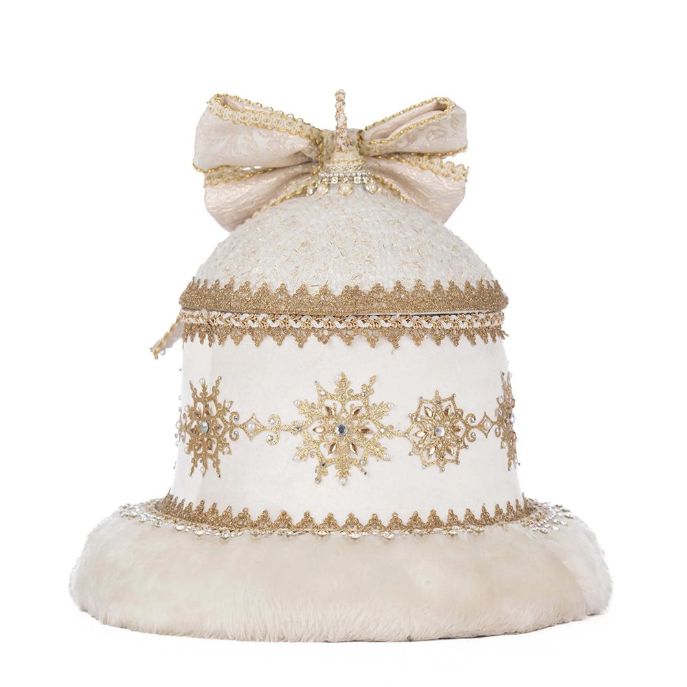Katherine's Collection Christmas - Bells of Brilliance - Bell Shaped Candy Container - 32cm