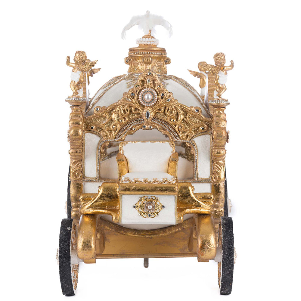 Katherine's Collection Christmas - Bells of Brilliance - Carriage - 51cm