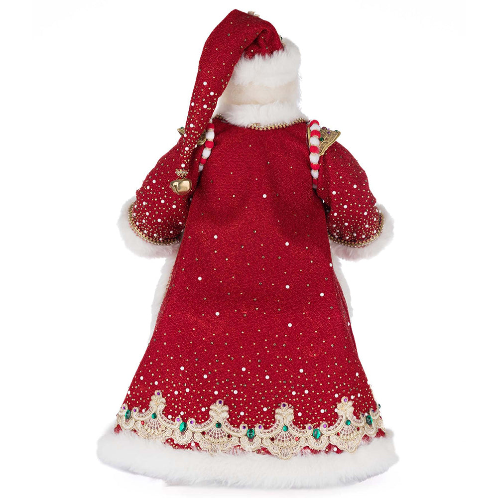 Katherine's Collection Christmas - Royal Christmas Ball - King Christian Claus Doll - 60cm