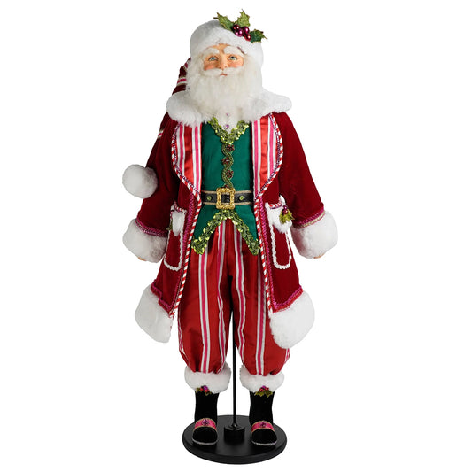 Katherine's Collection Christmas - Merry and Magnificent Christmas - Magnificent Papa Noel Doll - 86cm