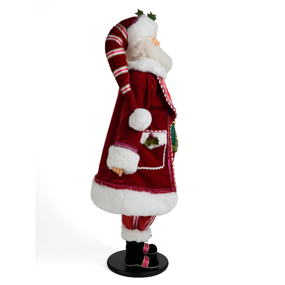 Katherine's Collection Christmas - Merry and Magnificent Christmas - Magnificent Papa Noel Doll - 86cm