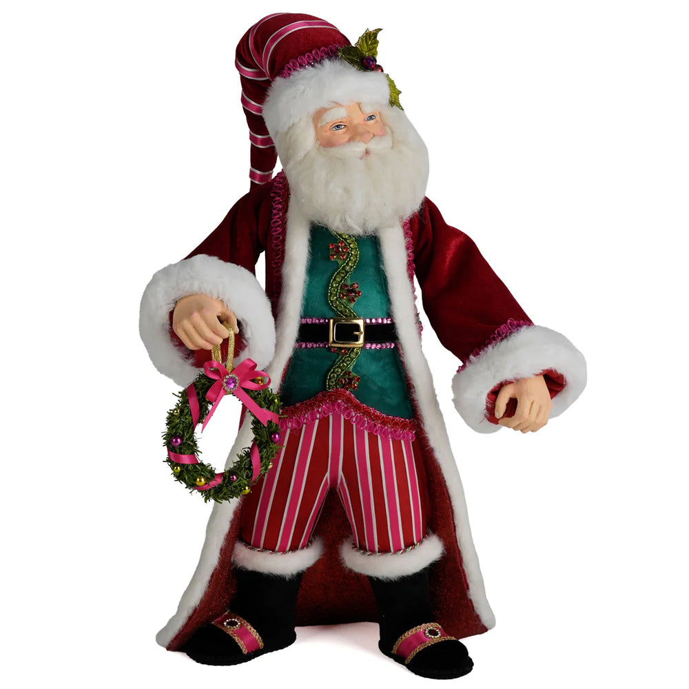Katherine's Collection Kerst - Merry and Magnificent Christmas - Magnificent Papa Noel Tabletop - 44cm
