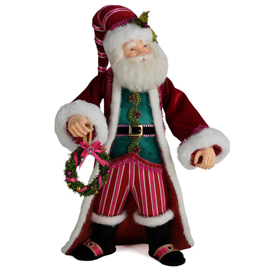 Katherine's Collection Christmas - Merry and Magnificent Christmas - Magnificent Papa Noel Tabletop - 44cm
