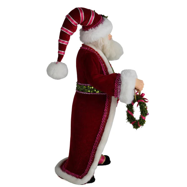 Katherine's Collection Kerst - Merry and Magnificent Christmas - Magnificent Papa Noel Tabletop - 44cm